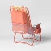Backpack Chair Pink Ombre - Sun Squad™ - 3 of 4