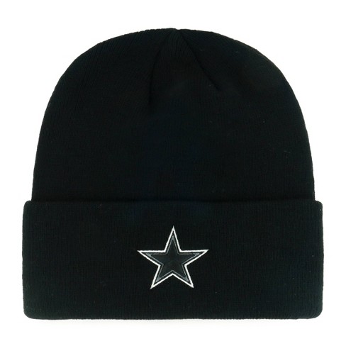 NFL Dallas Cowboys Ringside Blackball Knit Beanie - Black