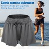 Unique Bargains Womens Flowy Running Shorts Casual High Waisted Workout Shorts 1Pc - 2 of 4
