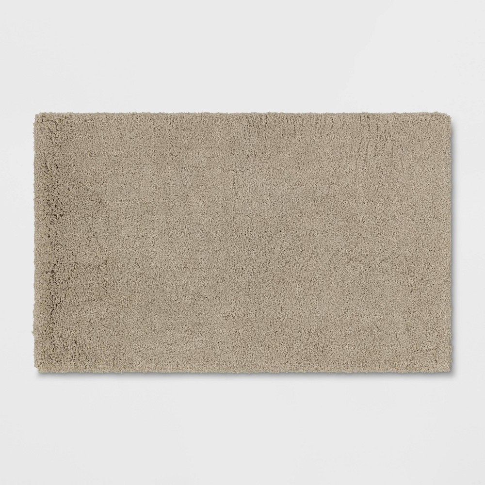 21"x34" Bath Rug Taupe - Threshold Signature