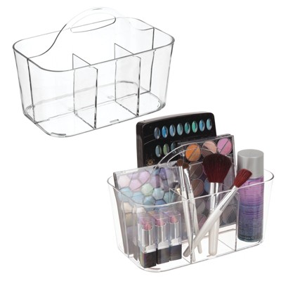 Casafield Makeup Cosmetic Organizer & Jewelry Storage Display Case, Clear Acrylic  Stackable Storage Drawer Set : Target