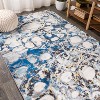 JONATHAN Y Pebble Marbled Abstract Area Rug - 4 of 4