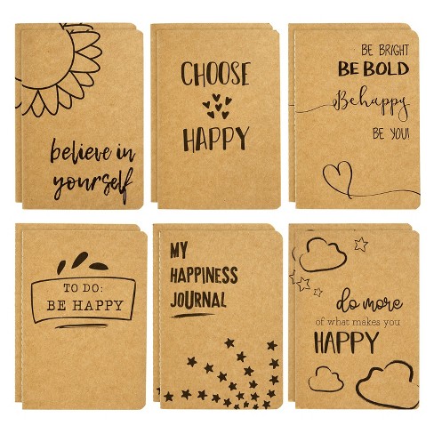 Paper Junkie 12 Pack Small Inspirational Journals For Kids With