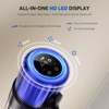 Teendow 500W Cordless Stick Vacuum Cleaner with Hose, for Carpet/Hard Floor, Brushless Motor, Rich Accessory, Gray - 4 of 4