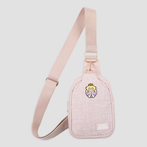 Peach sling bag sales