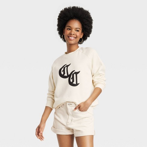 Women's Compton Cowboys Graphic Sweatshirt - Tan Xxl : Target