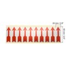 Unique Bargains Industrial Work Inspection Indicator Long Arrow Self-Adhesive Labels 2.6" x 0.8" Red - 2 of 4