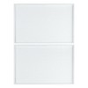 Unique Bargains Stackable PU Leather White Jewelry Trays with Removable Dividers Set of 2 - 2 of 4