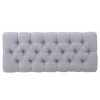 Syemin Ottomans and Benches Storage Benches, End of Bed Bench, Upholstered Storage Ottoman Window Bench, Shoe Cabinet Bench, Gray, 41"*17.25"*16.75" - 4 of 4
