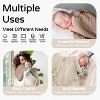 Hooded Baby Towels for Newborn 2 Pack 100% Organic Cotton Baby Bath Towel - 3 of 4