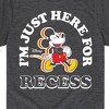 Boys' - Disney - I'm Just Here For Recess Short Sleeve Graphic T-Shirt - 2 of 4