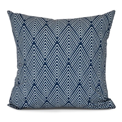 Navy/White Lifeflor Print Pillow Navy 