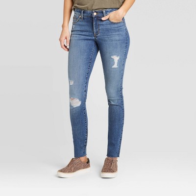 black ripped jeans womens target