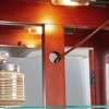 NicBex 70.08 Inch Kitchen Pantry Storage Cabinet with 4 Glass Doors and Light for Dining Room,Bathroom,Kitchen - 4 of 4