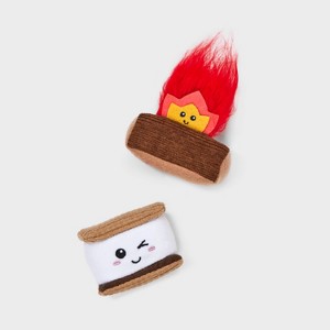 Smores N Fire Cat Toy Set - 2pk - Boots & Barkley™ - 1 of 3