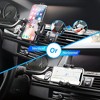 Insten Car Air Vent Phone Holder Mount (Width to 4.3 inch) for Smartphone iPhone 11 12 Mini Pro Max XS X 8 6 6S Plus SE Galaxy S10 S9 S8 Note 10 - image 3 of 4