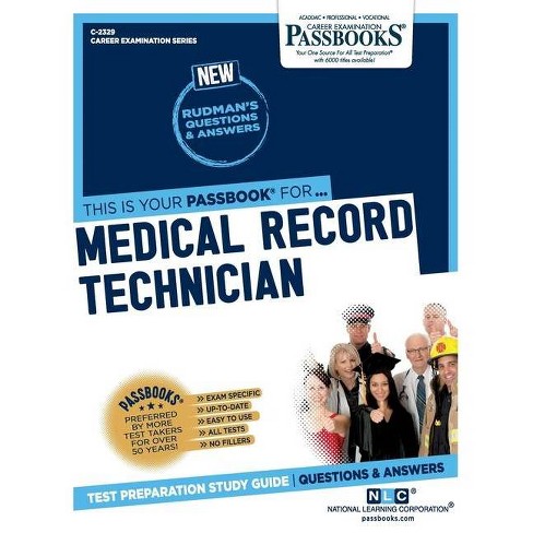 Medical Record Technician Career Examination By National Learning Corporation Paperback Target