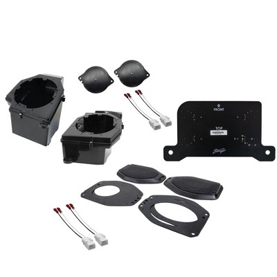 Stinger Speaker Adapters & Amplifier Bracket for Wrangler JL & Gladiator JT