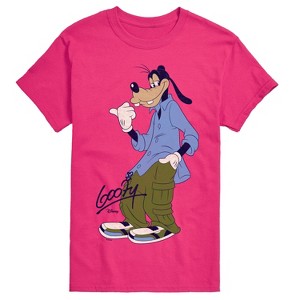 Men's - Disney - Goofy Cool Street Clothes Short Sleeve Graphic T-Shirt - 1 of 3
