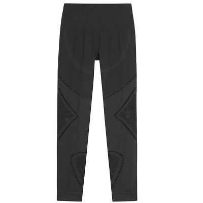 Spruce Fashion Breathable Seamless Open Stitch Leggings