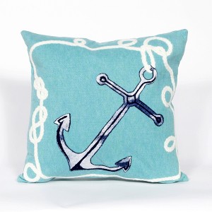 Liora Manne Visions II Coastal Indoor/Outdoor Pillow.. - 1 of 3