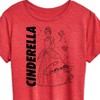 Women's - Disney - Cinderella Sketch Short Sleeve Graphic T-Shirt - 2 of 4