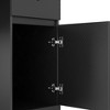 NicBex Home Office Desk 51" L Morden Wooden Executive Desk with Cabinet, Drawer, Open Storage Shelves for Office, Study, Living Room - 3 of 4