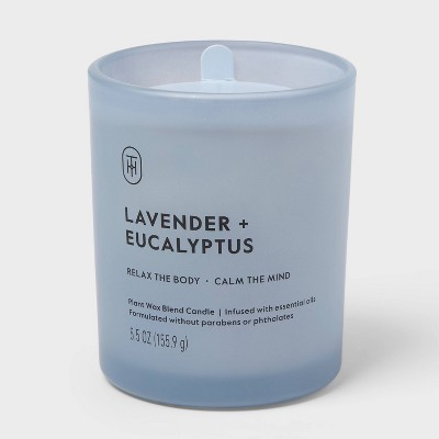 Glass Lavender and Eucalyptus Jar Candle 5.5oz - Threshold™