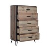 New Classic Furniture, Elk River Chest- Rustic Color - 4 of 4
