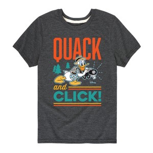 Boys' - Disney - Quack And Click Short Sleeve Graphic T-Shirt - 1 of 4