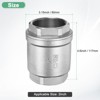 Unique Bargains Stainless Steel One Way Non-Return Vertical Check Valve - 3 of 4