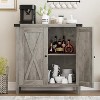 Buffet Cabinet, Farmhouse Sideboard with Adjustable Shelf, Kitchen Storage Cabinet, Entryway Cabinets with Storage - 4 of 4