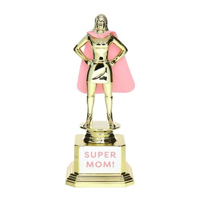 Unweighted Super Mom Trophy Accent Piece