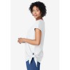 Woman Within Plus Size Side Tie Knit Tee - 4 of 4