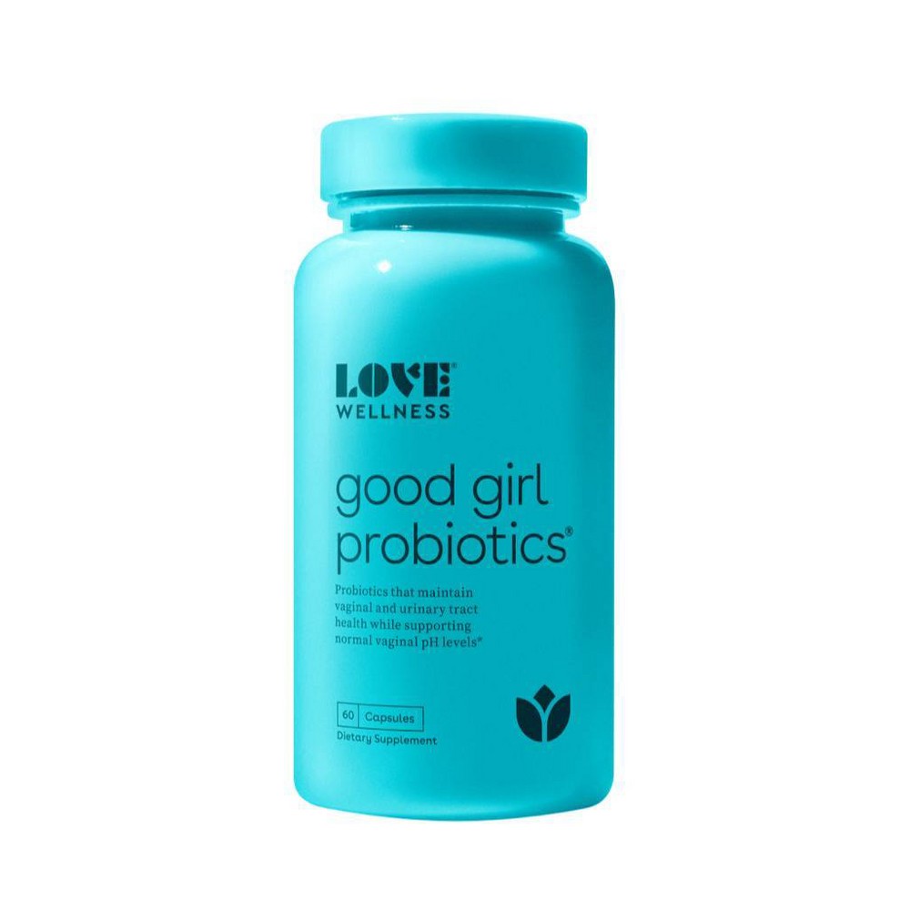 Love Wellness Good Girl Probiotics + Supports Vaginal & Urinary Tract Health + Daily Women's Probiotic - 60ct
