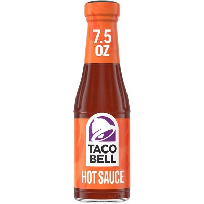 Taco Bell Hot Taco Sauce 7.5oz : Target