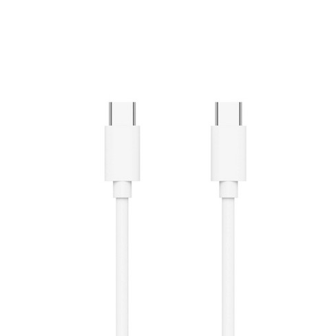 Just Wireless 12' Usb-c To Usb-c Pvc Cable - White : Target
