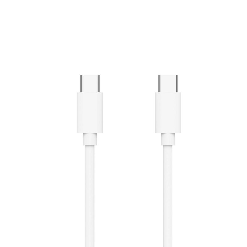 Just Wireless USB-C to USB-C PVC Cable - White, 1 of 8