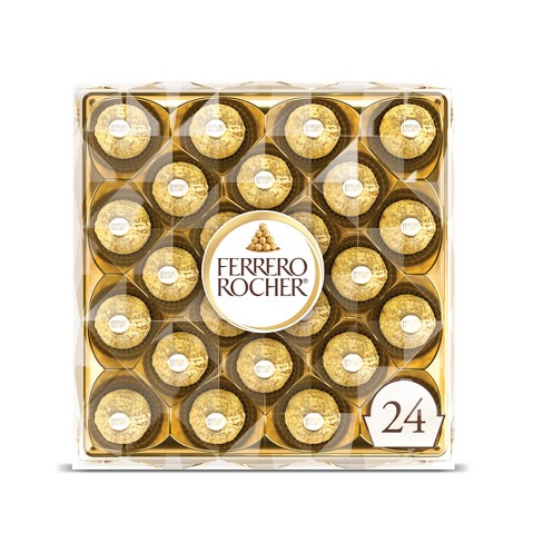Ferrero Rocher Fine Hazelnut Chocolates 24ct - image 1 of 4