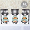 Big Dot of Happiness Happy Fall Truck - Harvest Pumpkin Gift Favor Bags - Party Goodie Boxes - Set of 12 - image 2 of 4