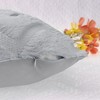 Unique Bargains Soft Plush Decorative Throw Solid Striped Pillow Covers 2 Pcs - 4 of 4