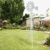 Karl Home Metal Outdoor Decorative Windmill - 2 of 4