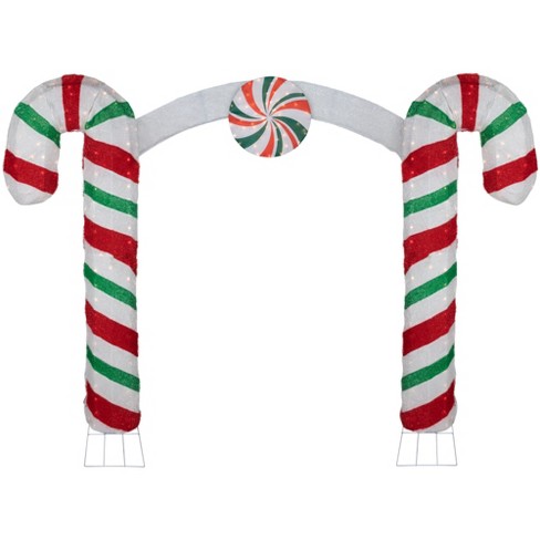 Holiday Metal Straws - Candy Cane