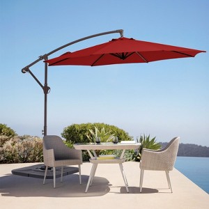 HYLEORY Hawkinsville 10ft. Cantilever Umbrella - 1 of 4