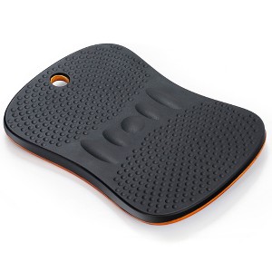 Costway Portable Anti-Fatigue Balance Board Wobble Board W/Raised Massage Points Office - 1 of 4