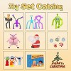 17 PCS Suction Cup Robot Toy, Telescopic Suction Cup Robotics Toy Toddler Fine Motor Skills and Creative Learning Autism Sensory Toys for Kids Age 3-6 - 2 of 4