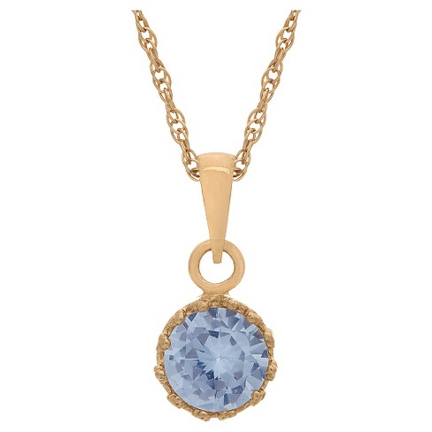 Target hot sale birthstone necklace