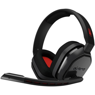 Astro Gaming A10 Wired Stereo Gaming Headset for PC/Xbox One/Series X|S/PlayStation 4/5 - Black/Red