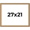 PosterPalooza | 27x21 Wood Antique Frame with UV Acrylic, 4 Finishes: Bronze, Gold, Silver, and Black - 2 of 4