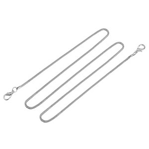 Unique Bargains Handbags DIY Accessories Iron Flat Purse Chain Strap - 1 of 3